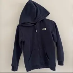 THE NORTH FACE パーカー 紺 130キッズ ネイビー 小学生 男児