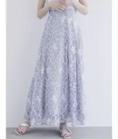 MERCURY DUO ハイウエストフレアスカート