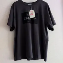 しまむら　辻希美　レースTシャツ　濃灰　Lのサムネイル