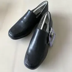 HYDRO-TECHハイドロテック レディース 黒 革靴 23.5cm