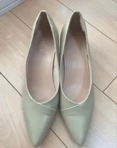 PLSTパンプス（ローヒール） 美品