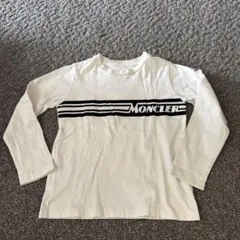 MONCLER ホワイト 長袖 Tシャツ 116cm