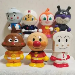 アンパンマン 人形 ソフビ（約10㎝) ７体セット✨