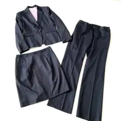 美品 スーツ 3点セット 13号　大きいサイズPrisnoR