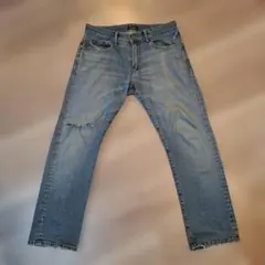 Polo Ralph Lauren ストレート デニム パンツダメージ32/30のサムネイル
