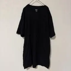カークランド 半袖Tシャツ クルーネック 無地 L 黒 綿 ストリート　コストコのサムネイル
