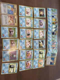ポケモンカード　旧裏　マークなし初版多め　まとめ　カスミのいかり　カスミの勝負のサムネイル