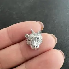 K18WG パンサー　ペンダンヘッド