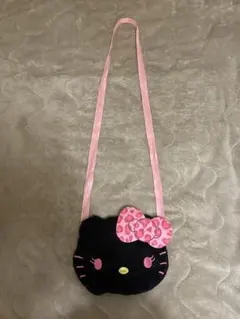 ハローキティ ポシェット 黒