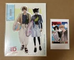 吠える犬とくびったけ アクリルスタンド チェキ風カード