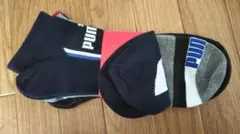 PUMA ADIDAS ソックス 3足セット 26-28cm
