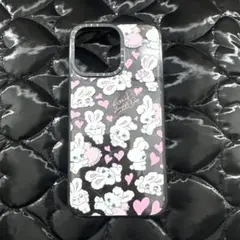 ケースティファイ うさぎとハートのiPhone15ProMaxケース