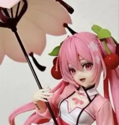 ☆『初音ミク』✨桜ミク《桜ドレスver.》AMP＋フィギュア❣️（箱無し本体のみ）のサムネイル