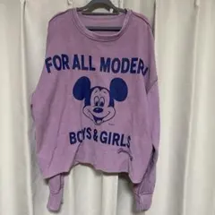 パープル スウェット