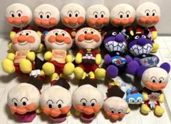 アンパンマン　バイキンマン　メガジャンボ ぬいぐるみ 他　まとめ売り　約38cm アンパンマン バイキンマン メガジャンボ ぬいぐるみ 他 まとめ売り 約