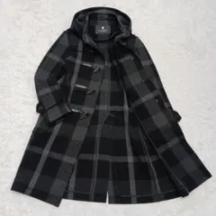 【未使用級・超美品】ブラックレーベル クレストブリッジ ダッフルコート M 10th ANNIVERSARY】エアリーメルトンダッフルコート（コート