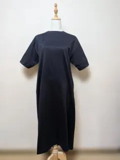 未使用　SLOANE ネイビー カットソーワンピース 半袖　サイズ1