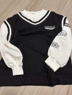 レイヤード風 長袖カットソー 130cm