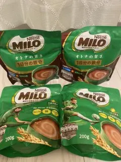 Nestle ミロ4袋セット オトナの甘さ オリジナルのサムネイル
