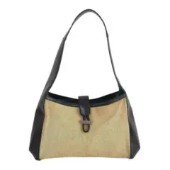 BALLY バリー ショルダーバッグ 肩掛け ベージュ ブラック レザー