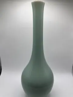 鶴首　青磁花瓶　1輪指