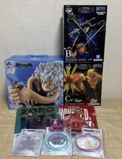 一番くじ ワンピース 未来島エッグヘッド ABC賞 ルフィ・ゾロ・サンジ セット