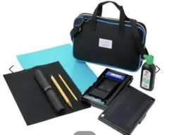 【新品未使用】書道用具セット 黒✖️青