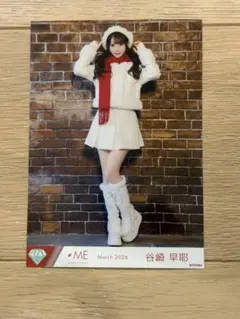 谷崎早耶 直筆 生写真 はんぶんこクリスマス 谷崎早耶 はんぶんこクリスマス 生写真 - メルカリ