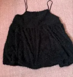 GRL ラメビスチェ キャミソール 黒