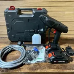 55 高圧洗浄機 コードレス 5m給水ホース 濾過フィルター 雨水使用可能 軽量