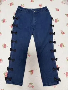 【極美品】】Million Carats リボン付きデニムパンツ