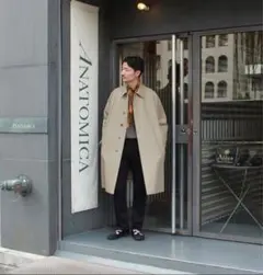 anatomica ステンカラーコート