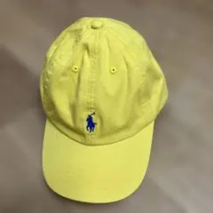 POLO RALPH LAUREN キャップ イエロー5-7T／53センチ