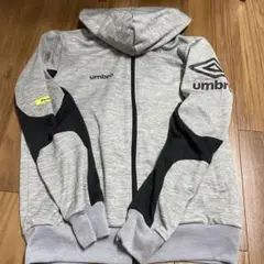 umbro フード付き ジャケット グレー