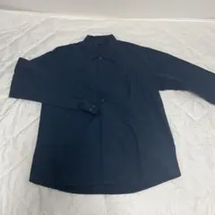 ネイビー 長袖シャツ L-XLサイズ