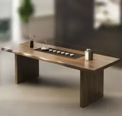 美品 イケア 無垢材 イョルスタ ダイニングテーブル 幅140