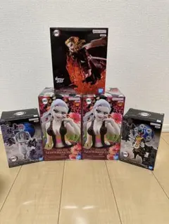 【新品未開封】鬼滅の刃 フィギュア 5種セット 煉獄杏寿郎 堕姫 猗窩座 憎珀天