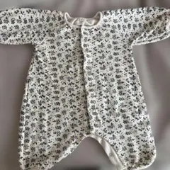 Petit Bateau 花柄ロンパース 6m 70サイズ