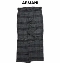 ARMANI COLLEZIONI オンブレチェック レーヨン×ウールスラックス 2026年最新】ARMANI COLLEZIONI メンズ スラックスの人気アイテム