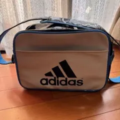 adidas エナメル　スポーツバッグ