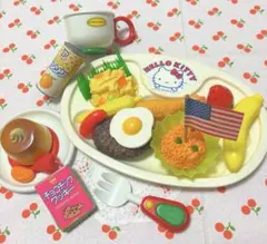 昭和レトロ レトロままごと ままごとセット お子様ランチ ままごと食材 昭和玩具