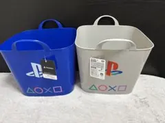PlayStation2色セット マルチバケット 収納ケース ランドリーバケットのサムネイル