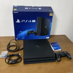PlayStation 4 Pro 1TB 本体 ブラック　縦置き用スタンド付き