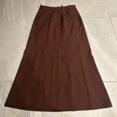 ローリーズファーム フレアスカート ブラウン　Lサイズ