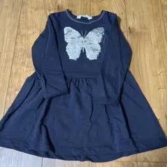 H&M 裏毛ワンピース　120