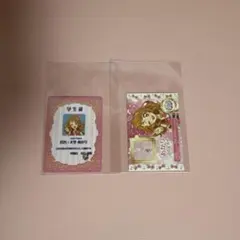 アイカツ　プリパラ　入場特典　2弾　未開封品　5個セット アイカツ×プリパラ 天羽まどか 入場特典 トモチケ 学生証 第二弾