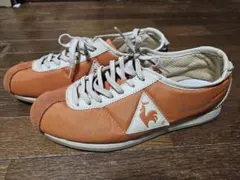 le coq sportif スニーカー オレンジ