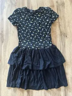 agnès b. 花柄半袖ワンピース 8 ans 130