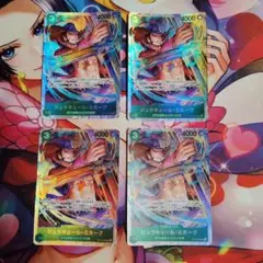ワンピースカードゲーム　ジュラキュール・ミホーク　ST12-003 4枚セットのサムネイル