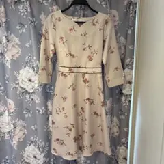 tocco closet 花柄ワンピース　Mサイズ　薄ピンク